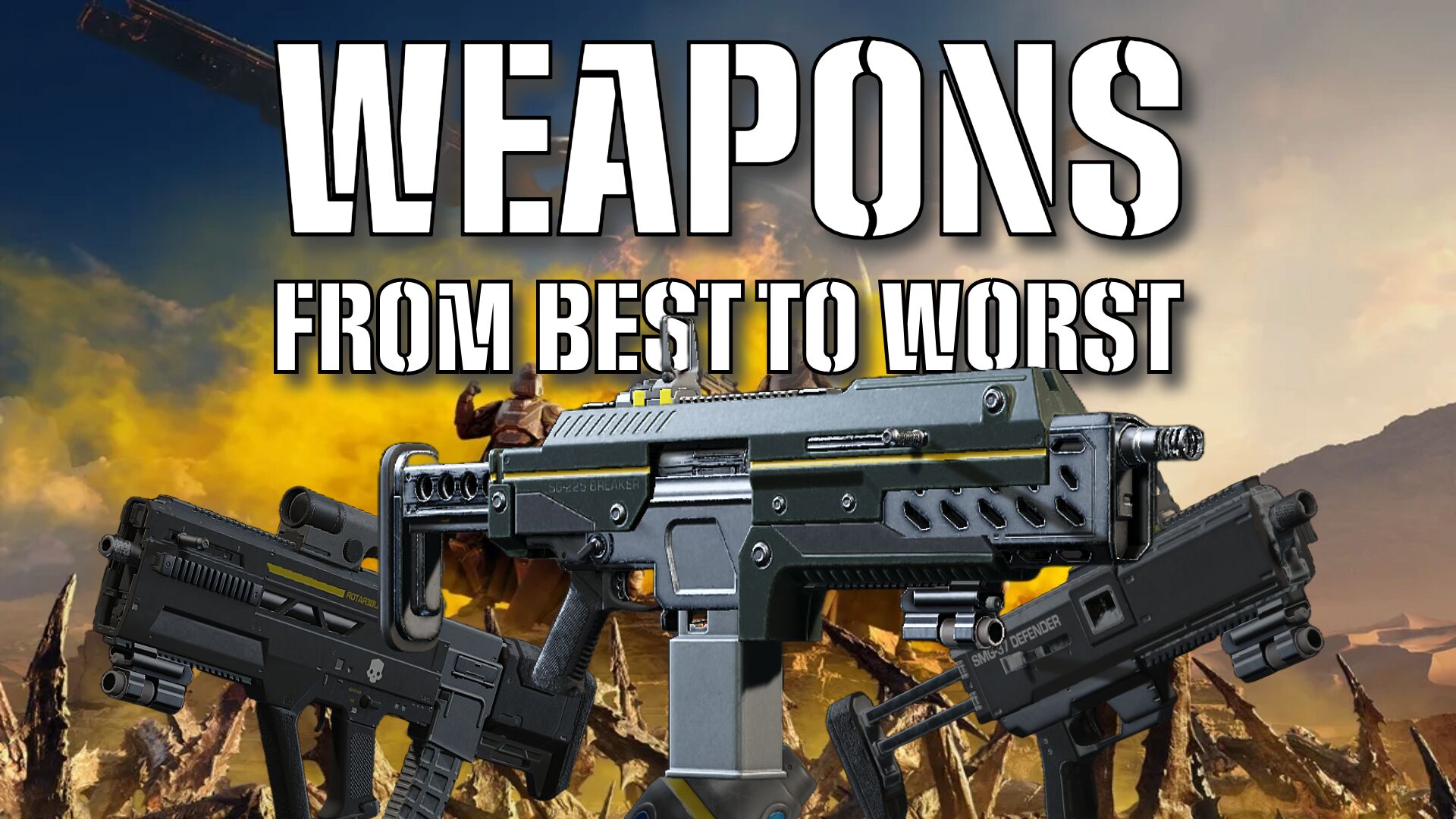 Best Helldivers 2 Weapons
